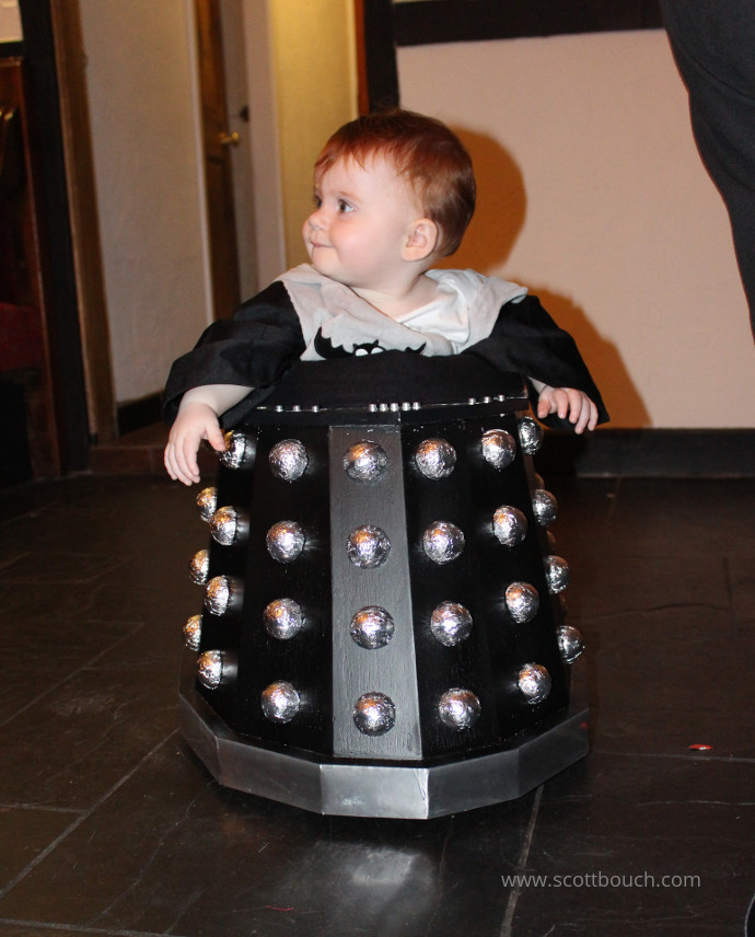 Davros baby walker - Genesis of the Daleks - Halloween 2016