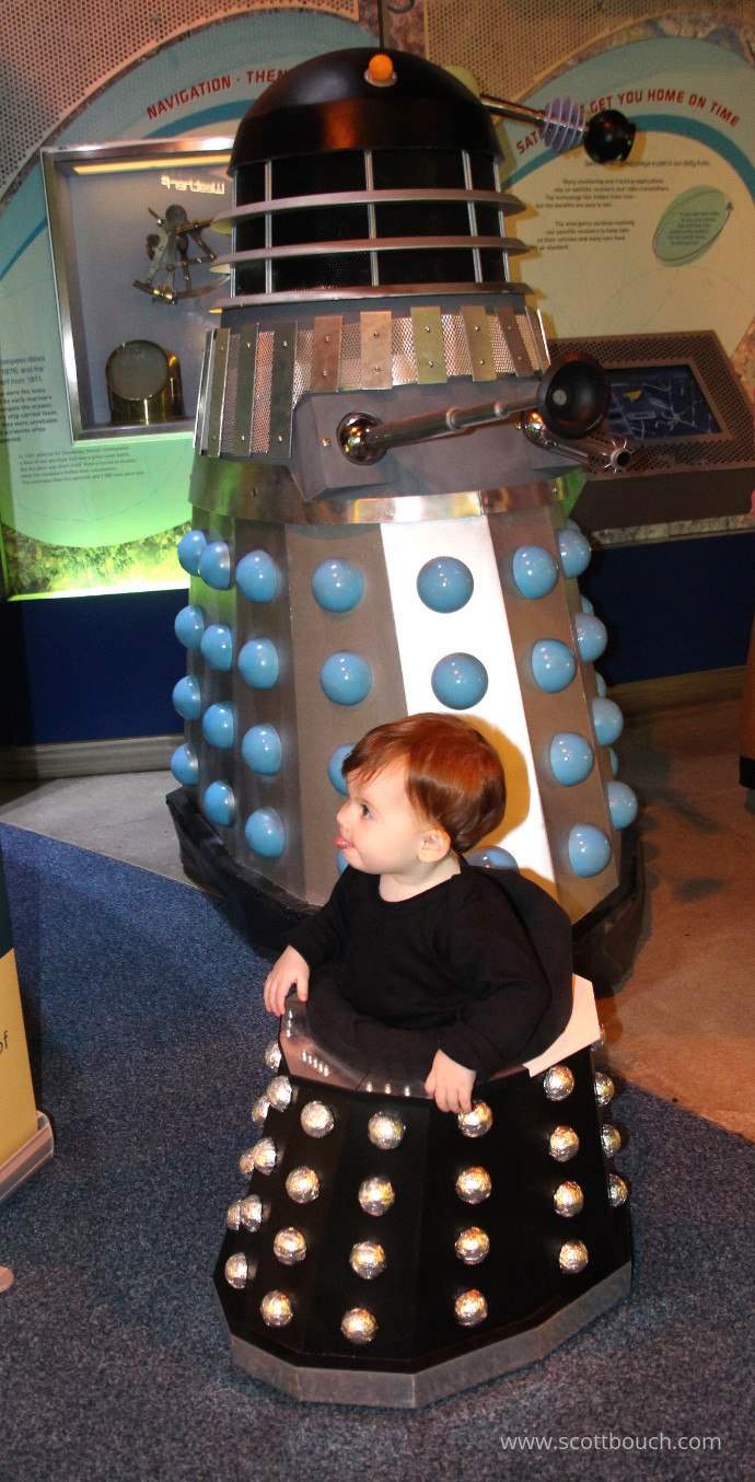 Davros baby walker - Genesis of the Daleks - Science of the Timelords 2017