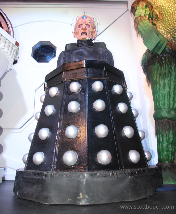 Cardiff Doctor Who Experience - Terry Molloy Chair