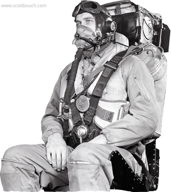 British Aircrew C*-Type Wired Flying Helmet - Danish Air Force Meteor