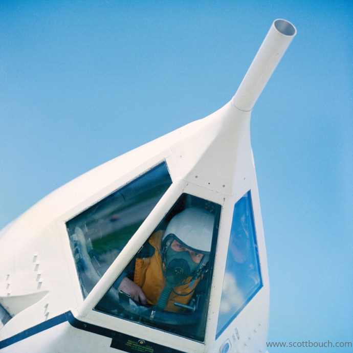 British Mk1A Flying Helmet in Victor B1 1959