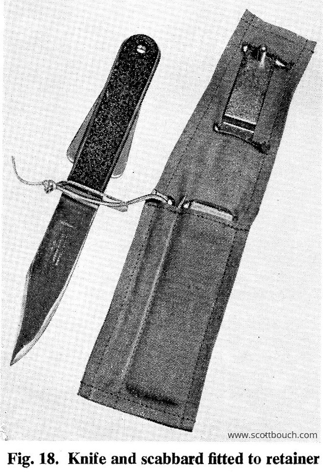 Brtish Aircrew Knife, Bowie Blade