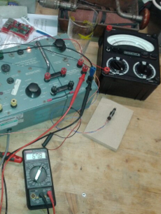 DM71 indicator hot cathode vacuum tube test