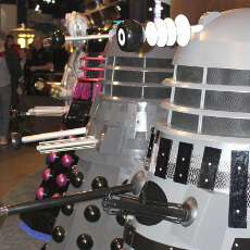BritSciFi 2015 fan-built Daleks