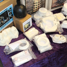 BritSciFi 2015 Dalek parts and SEVANS Kits for sale