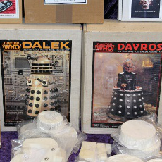 BritSciFi 2015 Dalek parts and SEVANS Kits for sale