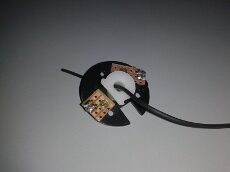 Flexible headphone wire used