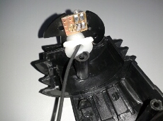 LED series resistors in Dalek dome