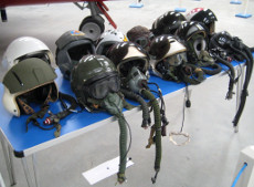 Newark Cockpit Fest 2009 Flying / Flight Helmet Display