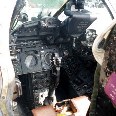 Newark Cockpit Fest 2010 EE Lightning F.6 Cockpit XR757