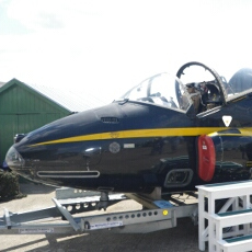 Newark Cockpit Fest 2010 BAE Jet Provost T.5 G-BYED