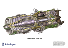 Industrial Avon 200 Engine, Gas Fuelled Industrial Avon 200 Engine, Gas Fuelled