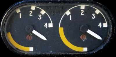 Panel A1: Jet pipe nozzle position indicator