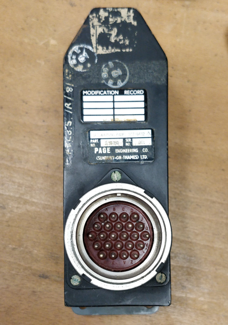 AWP indicator unit - connector