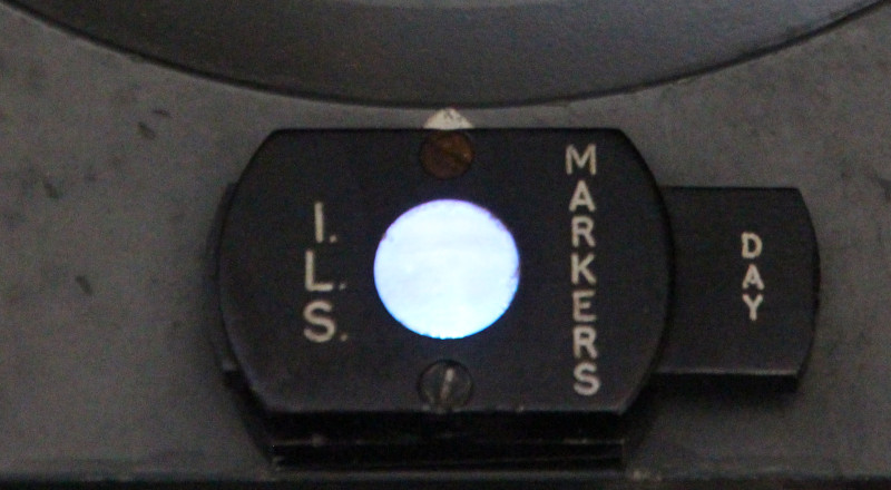 Navigation display ILS marker lamp - day mode Navigation display ILS marker lamp - day mode