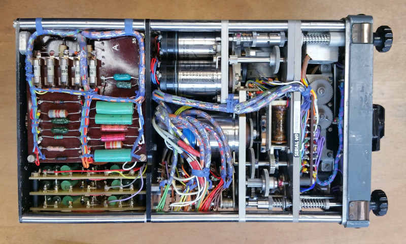 Navigation display Mk. 1 type C internals, underside Navigation display Mk. 1 type C internals, underside